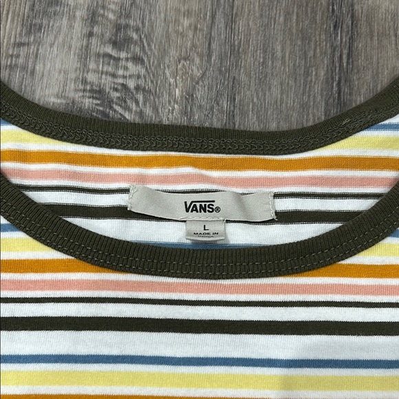 Vans Striped T-Shirt Dress - Picture 3 of 3